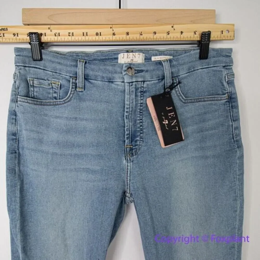 New! Jen7 by 7‎ for All Mankind slim boyfriend jeans, size 10